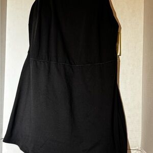 Elegant Black Women's Athletic Dress